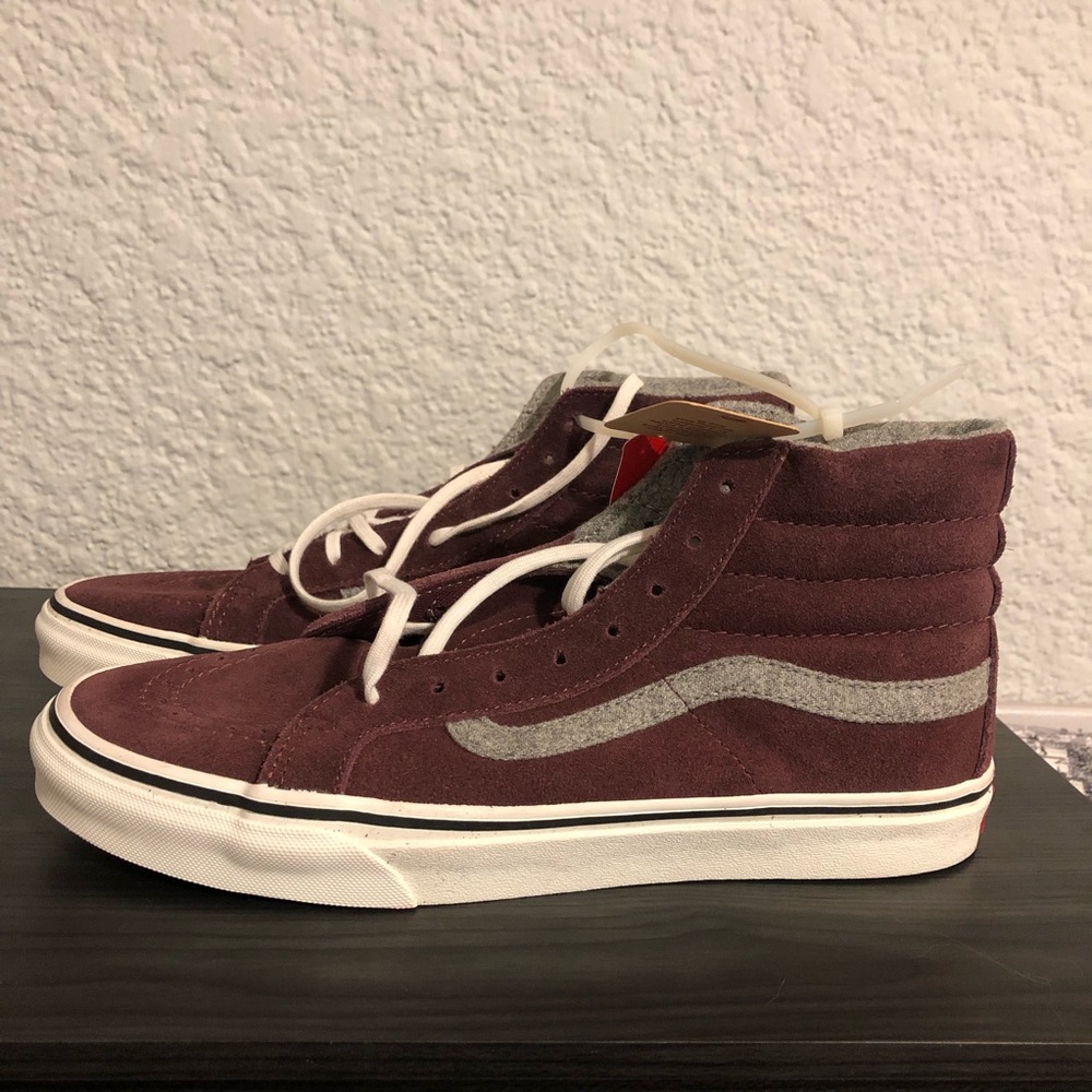 VANS Sk8 Hi Slim Skate Shoes Womens Size 9